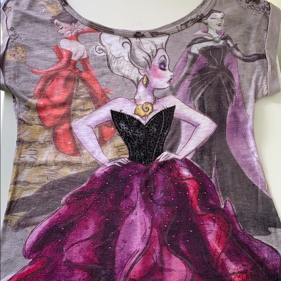 Disney Tops - Disney Parks Villains Disney Couture Top